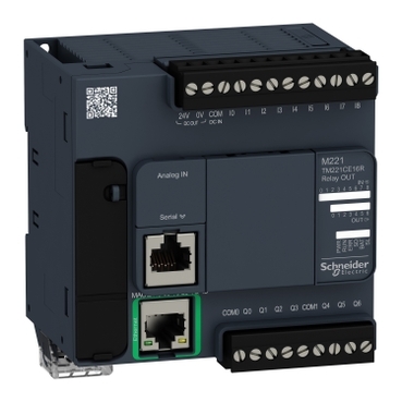M221 - PLC Compacto 16 I/O con salidas a relé